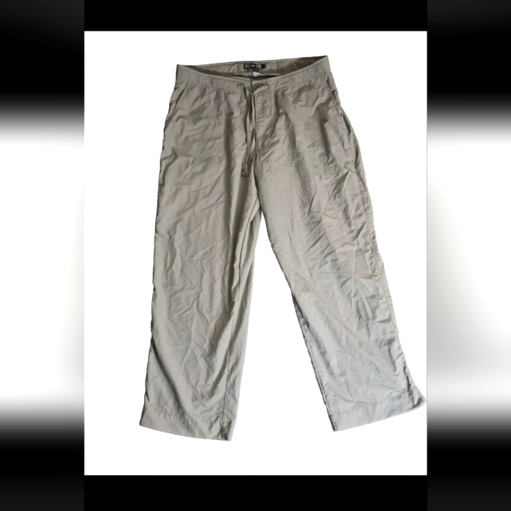 REI Women's Size 12 Grey Nylon Hiking Pants UPF 50 Outdoors Outerwear B20#17
